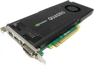 Nvidia Quadro K4000 3GB GDDR5 PCIe 2.0 x16 Dual DisplayPort DVI-I Graphics Card Dell CN3GX