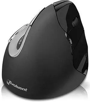 Evoluent VM4RM VerticalMouse 4 Right Hand Ergonomic Mouse with Bluetooth Connection For Mac OS (Regular Size)