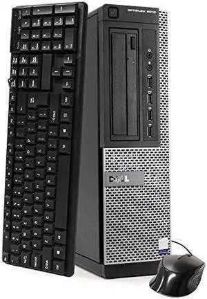 Dell Optiplex 9010 SFF Desktop PC - Intel Core i5-3470 3.2GHz 16GB RAM 240GB SSD DVD Windows 10 Pro, WIFI (Renewed)