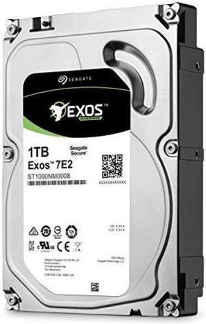 Seagate Bare Drives Seagate Exos 7E2 1TB SATA 6Gb/s 128MB Cache 3.5-Inch Enterprise Hard Drive (ST1000NM0008)