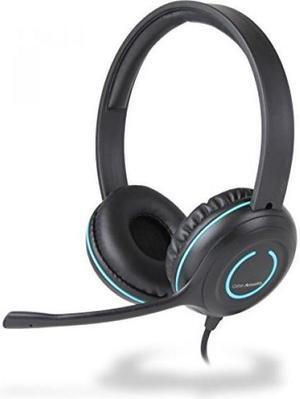 Cyber Acoustics 3.5mm Stereo Headset with Headphones and Noise Cancelling Microphone for PCs, Tablets, and Cell Phones in the Office, Classroom or Home (AC-5002)