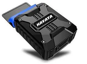 HAYATA [Best Laptop Cooler] LPC-03 Air Extracting Laptop Cooling with Vacuum Fan - USB Powered, Wind Control, Quiet Operation, Ultra-portable Radiators,CPU Cooler, Fan Heat Sink for Notebook, Laptop