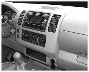 Metra - Dash Kit for Select Nissan and Suzuki Vehicles - Black