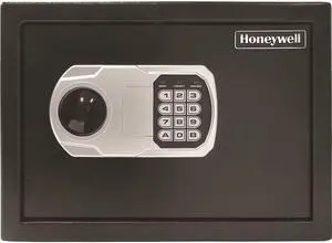 Honeywell - 0.51 Cu. Ft. Security Safe with Electronic Lock - Black