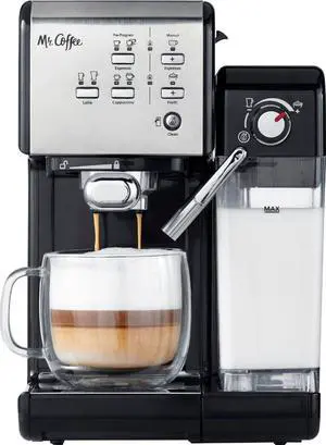 Mr. Coffee® One-Touch CoffeeHouse Espresso and Cappuccino Machine (BVMC-EM6701SS)