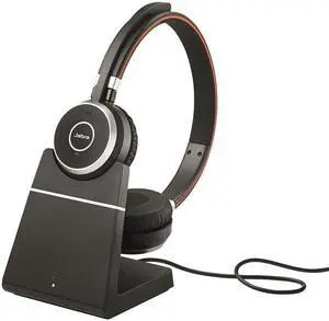 Jabra Evolve 65+ MS Stereo Wireless Headset / Music Headphones