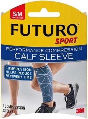 Futuro Performance Compression Calf Sleeve Support,S/M 051131204942F618