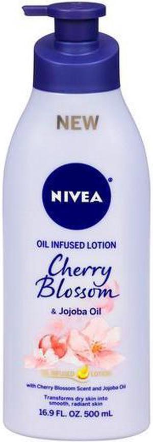 Nivea Oil Infused Lotion Cherry BlossomJojoba 169oz 072140022198F543