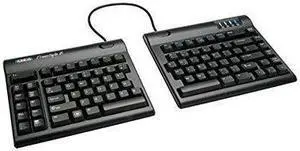 Kinesis Freestyle2 Keyboard for PC, Us English Legending, Black, 9 Inch Maximum - KB800PB-US