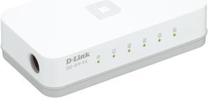 D-LINK 5-Port Fast Ethernet Unmanaged Desktop Switch (GO-SW-5E)