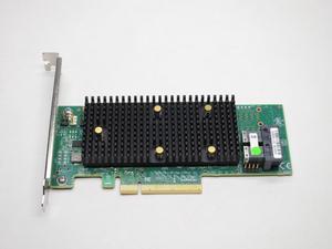 YW3J6 DELL 8-PORT SAS/SATA/NVME TRI-MODE PCIE 12Gb/s MR 9440-8I RAID CONTROLLER CARD W/BOTH BRACKETS