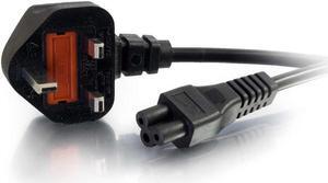 C2G Model 80602 6.56 ft. (2 M) UK Laptop Power Cord (BS 1363 to IEC 60320 C5)
