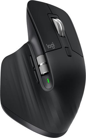 Logitech MX Master 3 - Mouse - laser - 7 buttons - wireless - Bluetooth, 2.4 GHz - USB wireless receiver - black