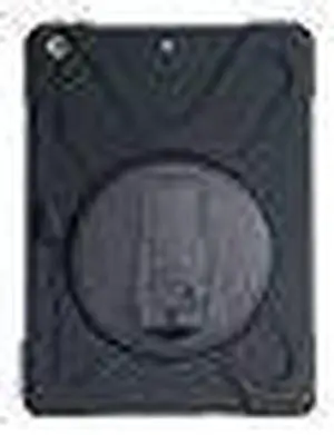 techair classic pro - Protective case for tablet - rugged - silicone, polycarbonate - black - 10.2" - for Apple 10.2-inc