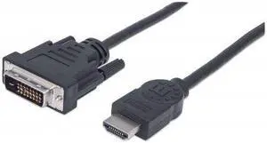 HDMI TO DVI-D CABLE 2M-