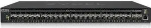 ZYXEL 48-port GbE L3 Managed Fiber Switch with 4 SFP+ Uplink XGS460052FACD