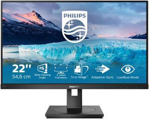 Philips S-line 222S1AE - LED monitor - 22" (21.5" viewable) - 1920 x 1080 Full HD (1080p) @ 75 Hz - IPS - 250 cd/m - 10