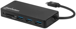 USB-C DOCK/HUB/READER 3-PORT- USB-C DOCK/HUB/READER 3-PORT-