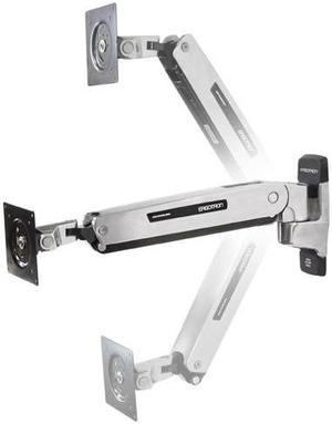 Ergotron Interactive Arm LD - Wall mount for LCD display - aluminium - polished aluminium - screen size: 42" - wall-moun