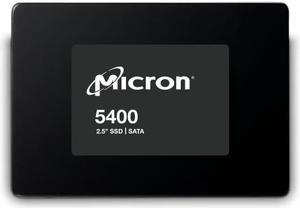 Micron 5400 MAX - SSD - Mixed Use - encrypted - 960 GB - hot-swap - 2.5" - SATA 6Gb/s - 256-bit AES - Self-Encrypting Dr