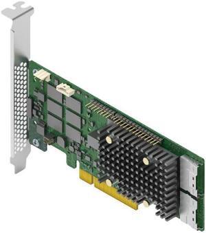 Intel - Storage controller (RAID) - SATA / SAS / PCIe - low profile - RAID RAID 0, 1, 5, 6, 10, 50, JBOD, 60 - PCIe 4.0