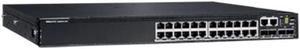 Dell PowerSwitch N2224X-ON - Switch - L3 - Managed - 24 x 10/100/1000/2.5G + 4 x 25 Gigabit SFP28 - front to back airflo