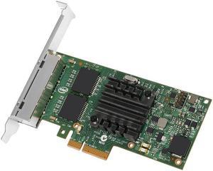 Intel Ethernet Server Adapter I350-T4 - Network adapter - PCIe 2.1 x4 low profile - 1000Base-T x 4
