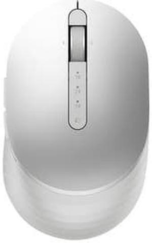 Dell Premier MS7421W - Mouse - optical - 7 buttons - wireless - 2.4 GHz, Bluetooth 5.0 - platinum silver - with 3 years