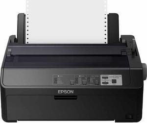 Epson FX 890II - Printer - B/W - dot-matrix - Roll (21.6 cm), JIS B4, 254 mm (width) - 240 x 144 dpi - 9 pin - up to 738