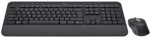 Logitech Keyboard and Mouse Set MK650 - US QWERTY - Graphite