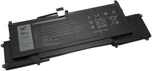 BTI TVKGH-BTI Dell Battery 11.4V 7334 mAH 88 Whr 6-Cell