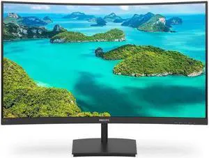 Philips E-line 241E1SC - LED monitor - curved - Full HD (1080p) - 24"