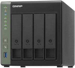 QNAP TS-431X3 - NAS server - 4 bays - SATA 6Gb/s - RAID 0, 1, 5, 6, 10, JBOD, 5 hot spare, 6 hot spare, 10 hot spare - R