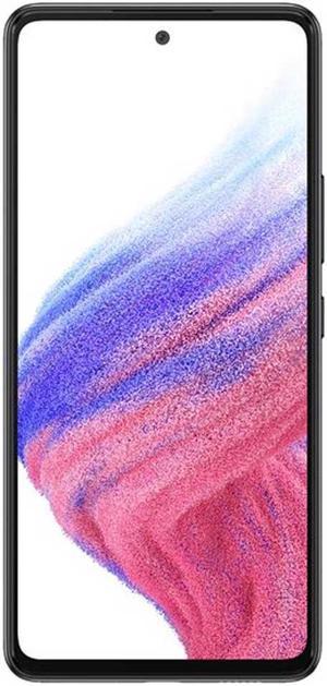 Samsung Galaxy A53 ENTERPRISE EDITION DUALSIM 128GB ROM  6GB RAM GSM only  No CDMA Factory Unlocked 5G Smartphone Awesome Black  International Version