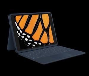 Logitech Rugged Combo 3 Touch Protective Keyboard Case with Trackpad for iPad (7th, 8th & 9th gen)