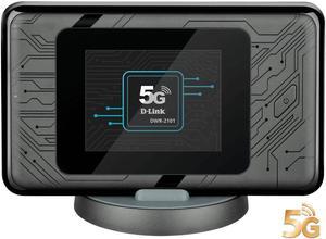 D-Link DWR-2101 - Mobile hotspot - 5G LTE - 1.6 Gbps - Wi-Fi 5, 802.11ax