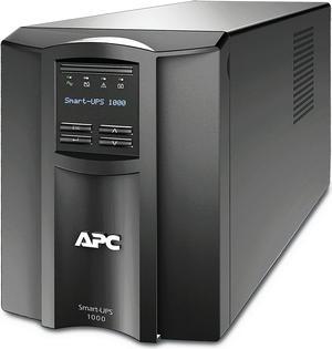 APC Smart-UPS SMT1000IC - UPS - AC 220/230/240 V - 700 Watt - 1000 VA - RS-232, USB - output connectors: 8 - black - wit