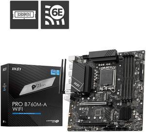 MSI PRO B550-VC ProSeries Motherboard (AMD AM4, DDR4, PCIe 4.0, SATA 6Gb/s,  M.2, USB 3.2 Gen 2, HDMI/DP, ATX)
