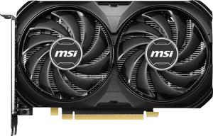 MSI GeForce RTX 4060 Ti VENTUS 2X BLACK 8G OC - graphics card - GeForce RTX 4060 Ti - 8 GB - black