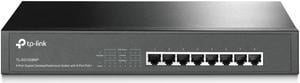 TP-Link TL-SG1008MP - Switch - unmanaged - 8 x 10/100/1000 (PoE+) - desktop, rack-mountable - PoE+ (126 W)