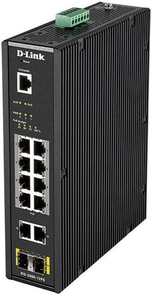 D-Link DIS-200G-12PS Ethernet Switch