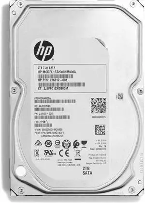 HP 2TB 7200RPM SATA 3.5IN ENTERPRISE