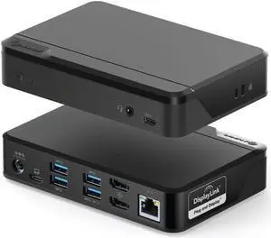 UNIVERSAL HD DOCK STATION USBC/USBA