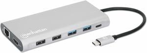 USB-C DOCK/HUB/READER 10-PORT-