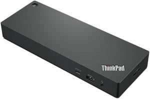 Lenovo ThinkPad Thunderbolt 4 WorkStation Dock - Docking station - Thunderbolt 4 - HDMI, 2 x DP, 2 x Thunderbolt - 1GbE