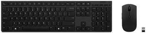 Lenovo Professional - Keyboard and mouse set - Bluetooth, 2.4 GHz - UK - key switch: Scissor-Switch - grey - brown box