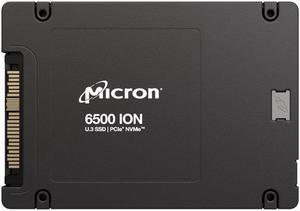 Micron 6500 ION - SSD - Enterprise - encrypted - 30.72 TB - internal - 2.5" - U.3 PCIe 4.0 x4 (NVMe) - SHA-512 - Self-En