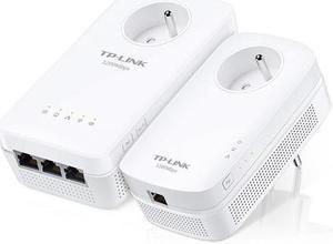 TP-Link TL-WPA8631P KIT V3 Wi-Fi Kit - Powerline adapter kit - GigE, HomePlug AV (HPAV), HomePlug AV (HPAV) 2.0, IEEE 19
