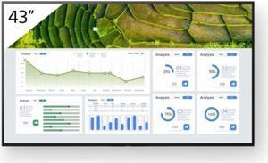 Sony Bravia Professional Displays FW-43BZ30L - 43" Diagonal Class BZ30L Series LED-backlit LCD display - digital signage
