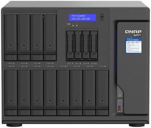 QNAP TVS-H1688X - NAS server - 16 bays - SATA 6Gb/s - RAID RAID 0, 1, 5, 6, 10, 50, JBOD, 5 hot spare, 6 hot spare, 60,